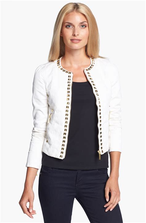 michael kors jacket nordstrom|Michael Kors denim jacket.